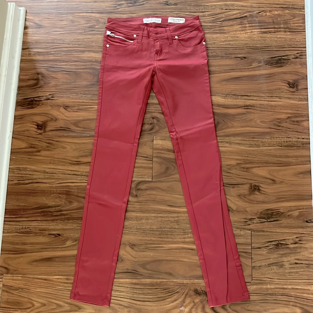 Guess shiny skinny pants